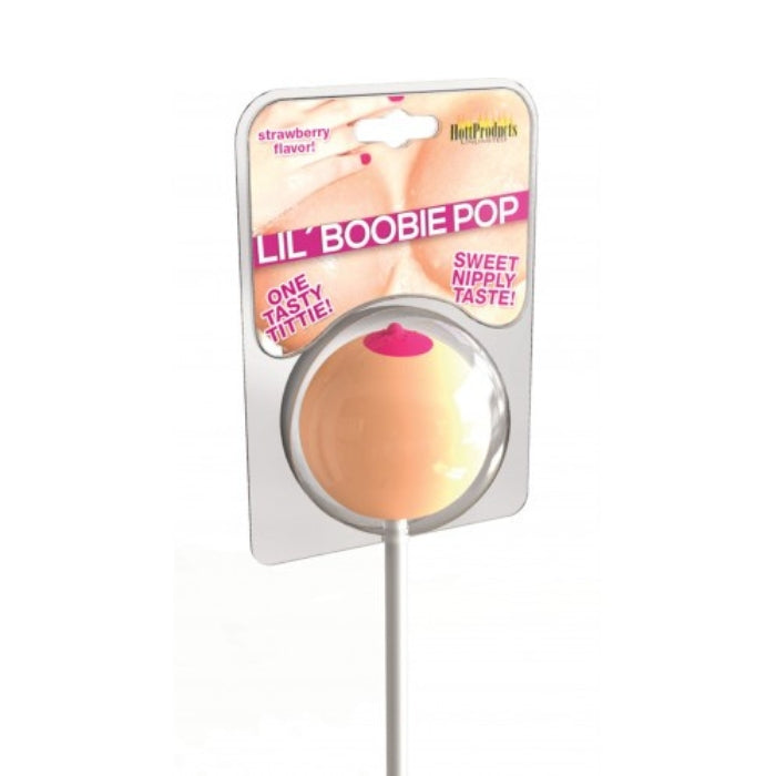 Lady Jane Adult Sex Shop | Lil Booby Candy Sucker - Strawberry | Category_Novelty & Games, Flavour_Strawberry,