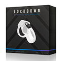 Lady Jane Adult Sex Shop | Lockdown Chastity Cage Clear - Medium