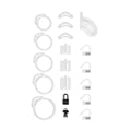 Lady Jane Adult Sex Shop | Lockdown Chastity Cage Clear - Small