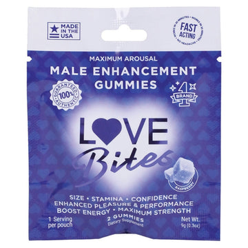 Lady Jane Adult Sex Shop | Love Bites Male Enhancement Gummies | Adult Sex Toys for Men, Category_Lubes & Enhancers,