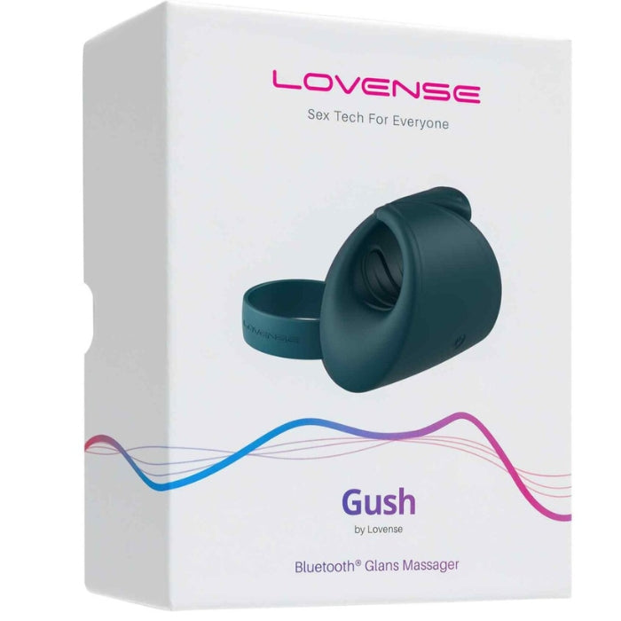 Lovense Gush, new Vibrating Masturbator that is a Remote controlled and hands-free pleasure stroker at your preferred speed. Fits all sizes, flexible 'wings' that grip you snuggly. Add the band around the stroker and you have the perfect tightness and intensity. Soft, flexible and compact perfect for travel. Rechargeable, waterproof and App controlled.