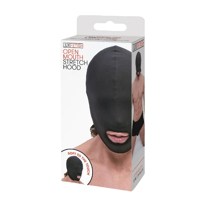 Made from a stretchy, soft material, the Lux Fetish Open Mouth Stretch Hood is perfect for long-term wear. With the open-mouth design, you can even play with the tense of taste by using their mouth. You can also pair this hood with a ball-gag for more intense bondage play. This Open Mouth Stretch Hood is perfect for couples exploring BDSM with a beginner-friendly design that isn’t too intimidating.