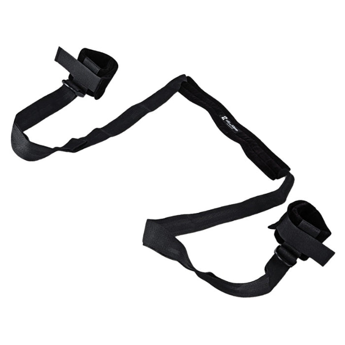 The Position Pal Bondage Accessory makes it easy to spread and lift the legs in the perfect position to reach all of your partner’s most pleasurable crevices. It has a padded headrest and fully adjustable ankle straps that’ll allow for penetration at the most pleasurable angles. Comes with black blindfold.