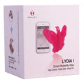 LYDIA can be used as a conventional Butterfly Vibrator, as well as be connected to a smart phone through an APP, therefore providing you and your lover with a sensual and unexpected experience. Send pleasure from anywhere in the world. Great for partners who travel and want more than just talking phone sex. Makes custom vibration by hand-drawn on the screen.