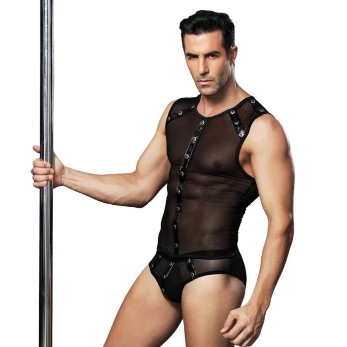 Lady Jane Adult Sex Shop | Macho Man Fantasy Costume (2 Piece) | Category_Fantasy Outfits, dress up, Gender_For Him,