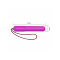 Pink Magic X20 Mini remote control bullet vibrator with red cord