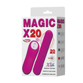 Pink magic x20 mini remote control bullet vibrator with 20 vibrations