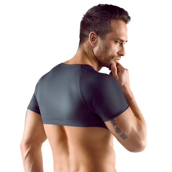 Lady Jane Adult Sex Shop | Male Crop Top Harness - Black