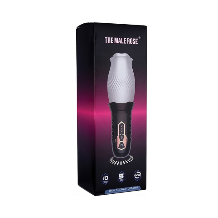 Lady Jane Adult Sex Shop | Male Rose Masturbator | Category_Sex Toys, Draft, Gender_For Him, Material_Silicone, NEW