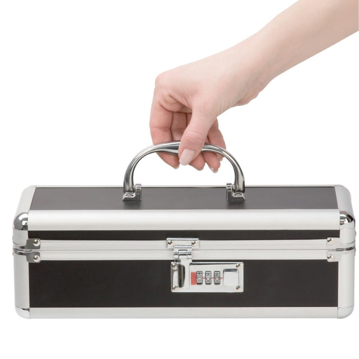 Medium Lockable Toy Box - Black