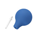 Mr Play anal douche blue rubber bulb with white plastic tube