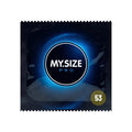 My.Size Pro Condoms 53mm have a 15% thinner wall thickness as average condoms, offering a greater sensitivity. made of Vytex, a specific natural latex. Vytex is a revolutionary plant-based raw material to eliminate nearly all the typical latex smell and the antigenic problem-causing proteins that can result in an allergic reaction to natural rubber latex. Vegan friendly.