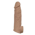 Lady Jane Adult Sex Shop | Natural Realskin Vibrating Penis Xtender - Dark