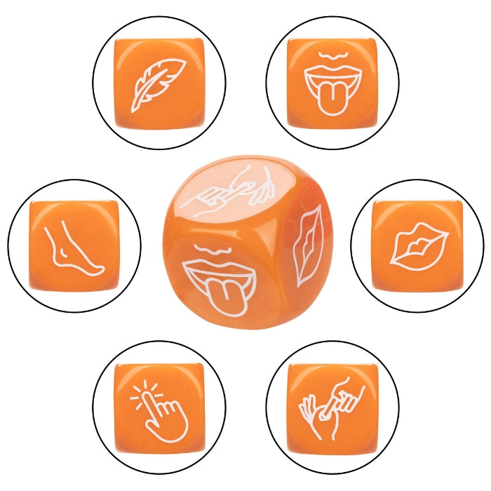 Lady Jane Adult Sex Shop | Naughty Bits Roll With It Icon Sex Dice Game