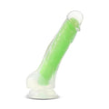 Neo Elite Glow in the Dark dildos feature SENSA FEEL dual density technology: a see-through layer over a firm core that shines in the darkness. The two-layer construction creates an ultra-realistic feel. It is soft yet firm. Neo Elite offers a tapered head for easy insertion. Its above-average length makes using this toy's strong suction cup easier than ever. Or it'll fit into your favorite harness! Made of 100% platinum cured