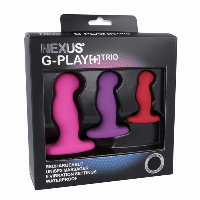 Lady Jane Adult Sex Shop | Nexus G-Play Anal Trio Plus Vibrator - Multi Colour