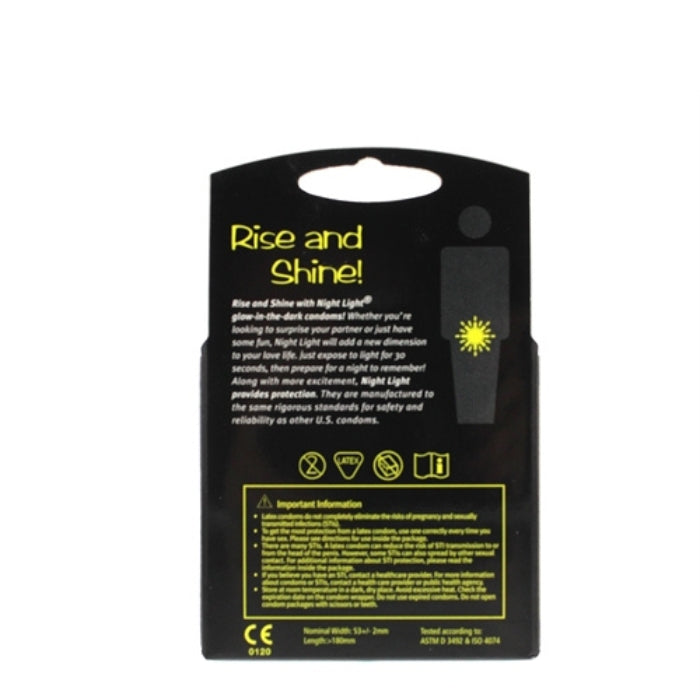 Lady Jane Adult Sex Shop | Night Light Glow in the dark Condoms (3)