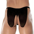 For the guy who likes to serve it hot! Bedroom costume wear for him. Classic underwear with bow tie detail in front. Gag gift or not these comfortable briefs can be worn year around. Fun for the bedroom. Sexy men's novelty brief foreplay. One size fits most.