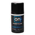 On Power glide is a fast-acting gel that dramatically heightens sensation for men and increases blood flow. It makes men feel thicker and firmer, and maximizes their satisfaction. The unique gel is pleasant to apply and provides a silky glide that is massaged directly onto the penis. 50ml