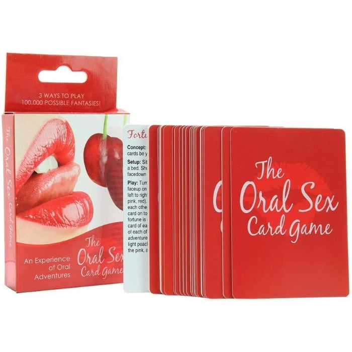 Lady Jane Adult Sex Shop | Oral Sex Playing Cards | Draft