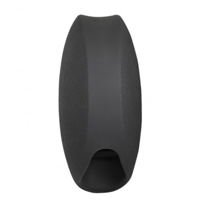 OTouch Deven Pulse black silicone penis masturbator with flexible opening