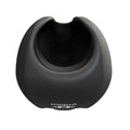 OTouch Deven Pulse penis masturbator with black silicone charging stand and flexible opening