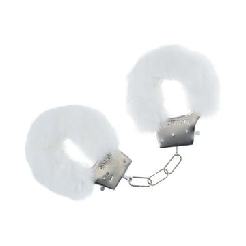 Lady Jane Adult Sex Shop | Ouch! Classic Fluffy Handcuffs - White