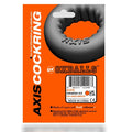 Oxballs Axis Gripring - Clear cock ring is rubbery-soft plus+silicone blend that’s softer and stronger than regular silicone. It’s the right size and feel for longer wear, the right stretch for the best fit. The inner rim of AXIS is lined with humpy ridges all the way around for a different feel than our smoother rings—the ribs add more grip and more space for lube.