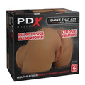 Lady Jane Adult Sex Shop | PDX Elite Shake That Ass Vibrating Mega Masturbator Dark