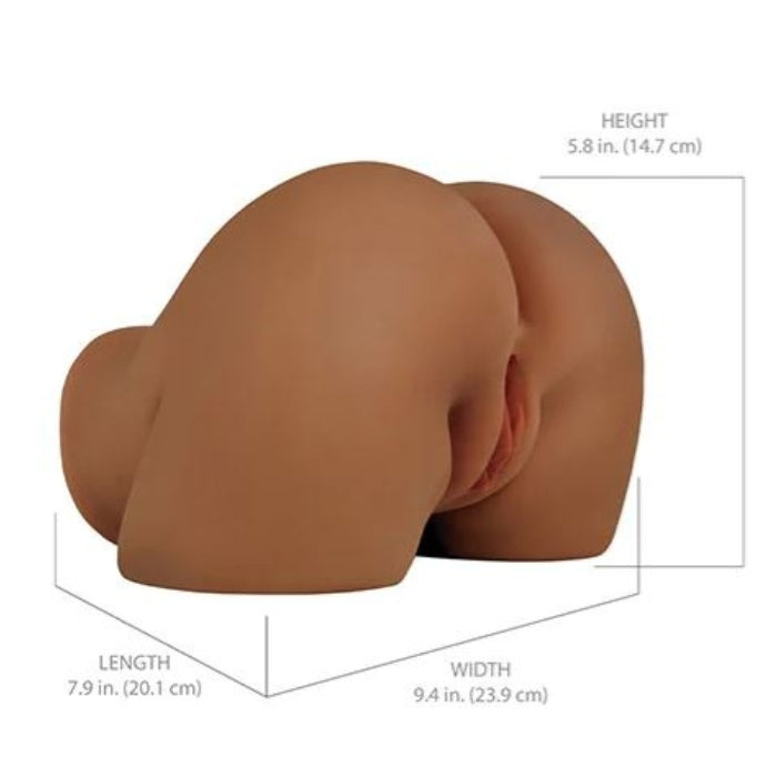 Lady Jane Adult Sex Shop | PDX Elite Shake That Ass Vibrating Mega Masturbator Dark