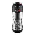 Lady Jane Adult Sex Shop | PDX Elite Viewtube Pro Vibrating Masturbator Clear/Black