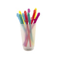 Lady Jane Adult Sex Shop | Penis Straw Pack of 10 - Assorted Colours | Adult Games, Category_Novelty & Games, Other,