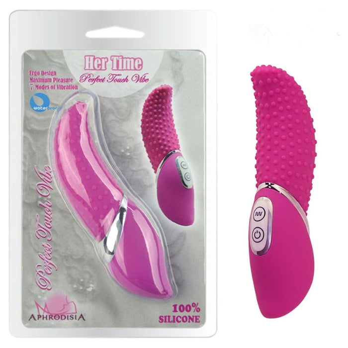 Discover exquisite pleasure with the Perfect Touch Waterproof Female Vibration Tongue Clitoris Stimulator. This innovative device offers 7 dynamic modes that cater to your desires. Designed to deliver precise and thrilling sensations, it's waterproof for versatile play.