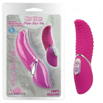 Discover exquisite pleasure with the Perfect Touch Waterproof Female Vibration Tongue Clitoris Stimulator. This innovative device offers 7 dynamic modes that cater to your desires. Designed to deliver precise and thrilling sensations, it's waterproof for versatile play.