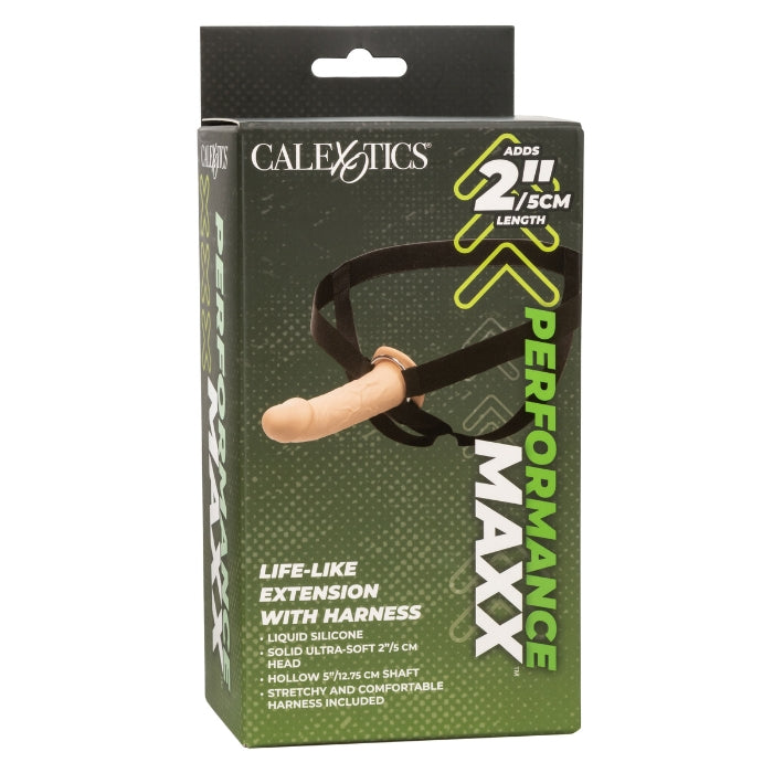 Lady Jane Adult Sex Shop | Performance Maxx Life-Like Extension With Harness - Light
