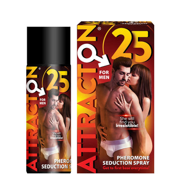 Black NQ25 spray bottle with irresistible musk fragrance pheromones