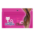 Pink Pussycat Chocolate For Her natural female enhancement supplement designed to make you and your partner roar with pleasure! Made with all natural ingredients, this chocolate will make love making more desirable, exciting and pleasurable! Give your natural lubrication an incredible boost. More powerful orgasms. Greater frequency and sensations. Caution: contains Hazelnuts, Milk and Soy.