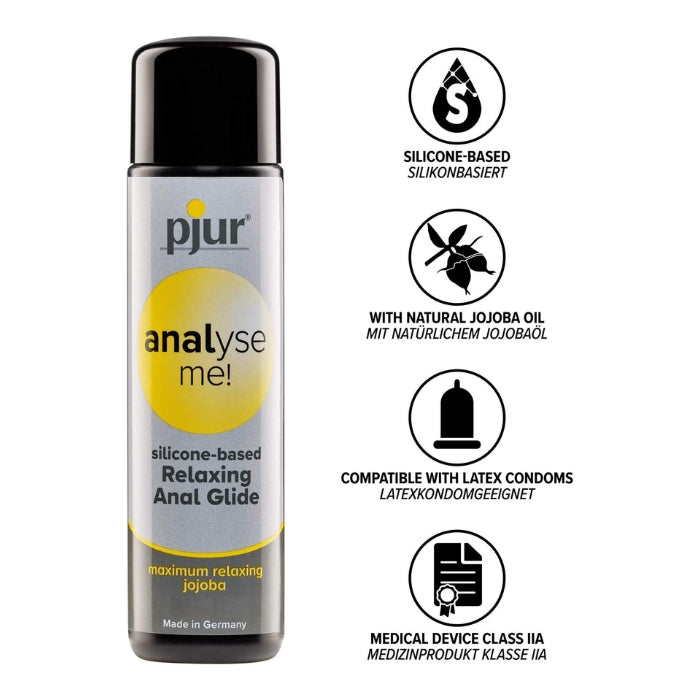 Lady Jane Adult Sex Shop | Pjur Analyse me Silicone Based Lubricant - Anal Comfort Serum(20ml) | Brand_Pjur, Draft