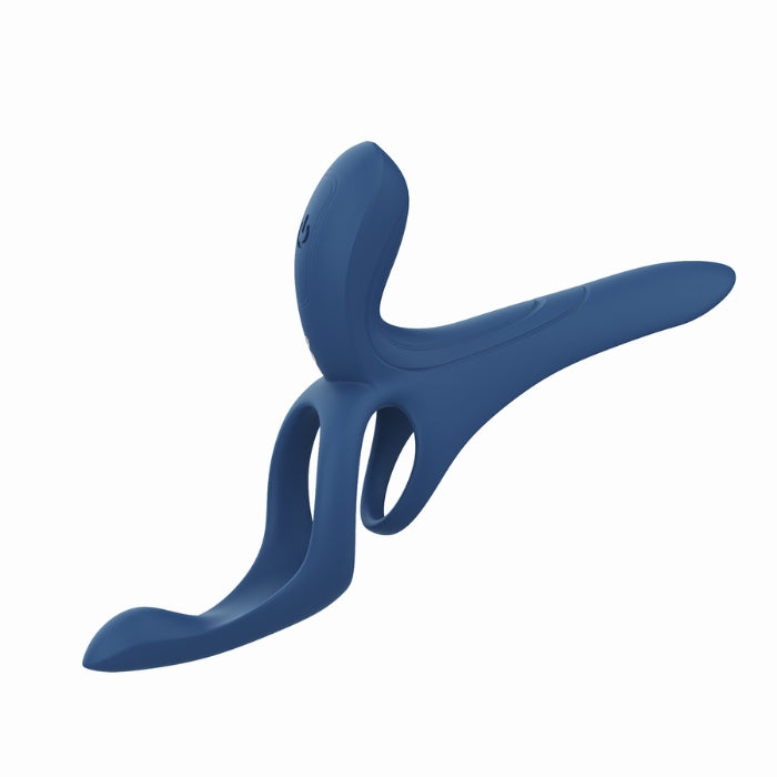 Lady Jane Adult Sex Shop | Pleasure Pivot Couples Vibrator - Blue (App)(USB)