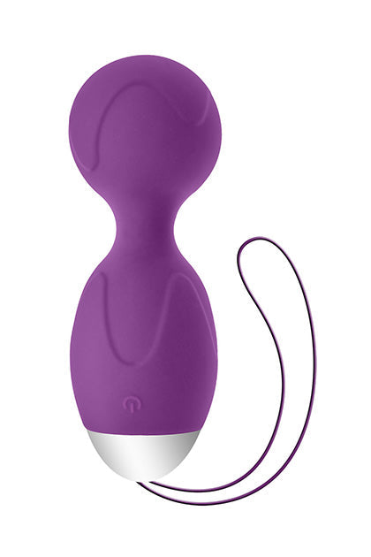 Purple Devon vibrating kegel balls for pelvic floor exercise