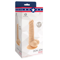 Pleasures Don Jon Light 6.2-inch straight dildo with powerful suction cup