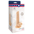 Pleasures Don Jon Light 6.2-inch straight dildo with powerful suction cup