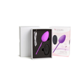 Pleasures Odetta violet remote controlled egg with silicone body and remote