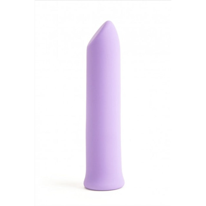 Pleasures velvet vibrating mini bullet lilac is a sleek lavender silicone vibrator for external erogenous zones and shallow vaginal penetration