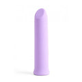 Pleasures velvet vibrating mini bullet lilac sleek lavender silicone toy designed for external erogenous zones and shallow vaginal penetration