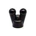 The large XTRM Sniffer double inhaler is a sniffer attachment for poppers in the colour black with a nozzle for each nostril. With this inhaler, sniffing gives you an absolute new kick. No more fumbling with the screw cap. No more need for cotton wool or a mask, and much less chance of spilling the product. Small: Fits on all 10 ml bottles, slim high-rise bottles and large Locker-room-bottles.