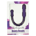 Introducing Booty Beads the most diverse and flexible anal toy on the planet is now rechargeable. A sequence of beads connected to a strong Power Bullet motor bend and flex in every direction while providing intense vibrations from end to end! Choose between 7 intense functions that will bring you ultimate stimulation all the way through. Travel lock. Waterproof vibrations. Premium Silicone material. Easy to clean. USB rechargeable.