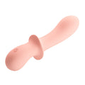 Pretty Love Abigal vibrator in peach with curved head and power button