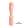 Pretty Love Abigal vibrator in peach with curved head and ergonomic design
