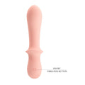 Pretty Love Abigal vibrator in peach with curved head and ergonomic design